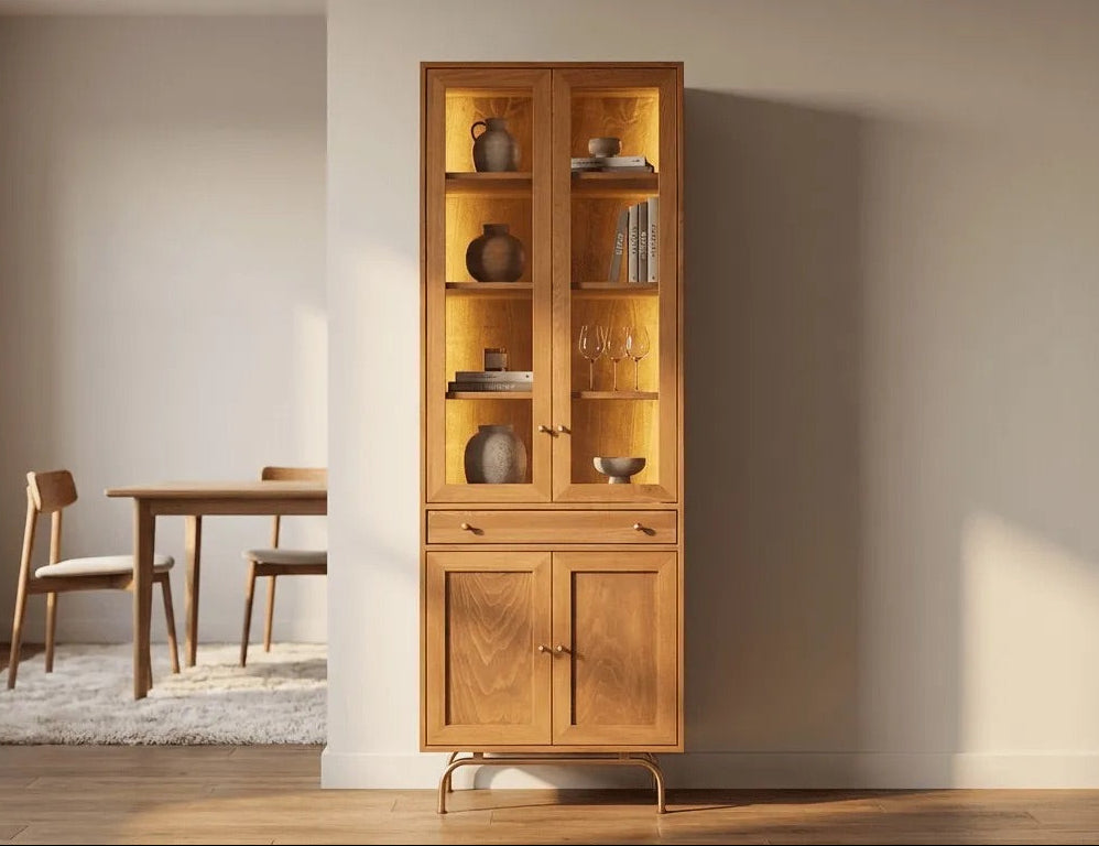 Mualla Solid Wood Cocoa Buffet