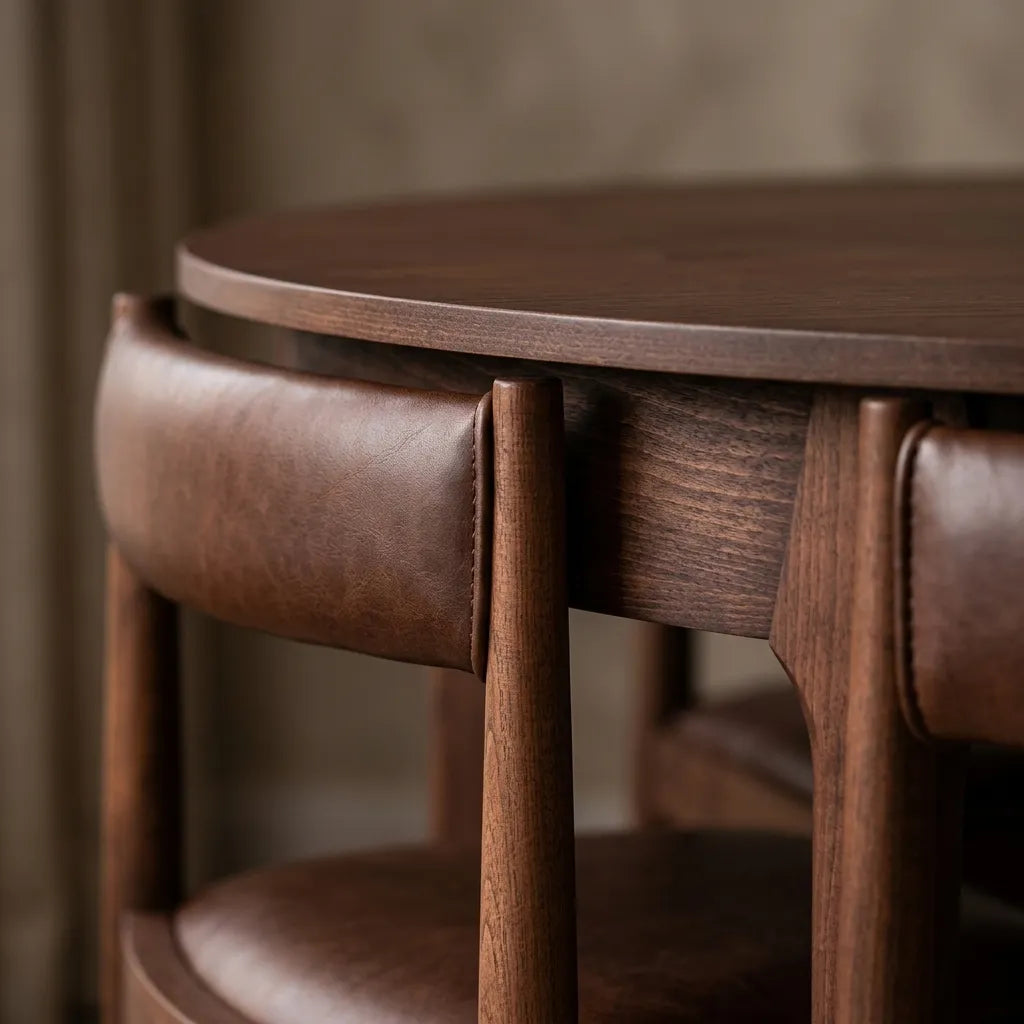 Midra Solid Wood Arabica Dining Table