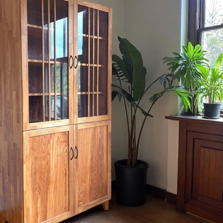 Sırık Masif Ahşap Pure Büfe