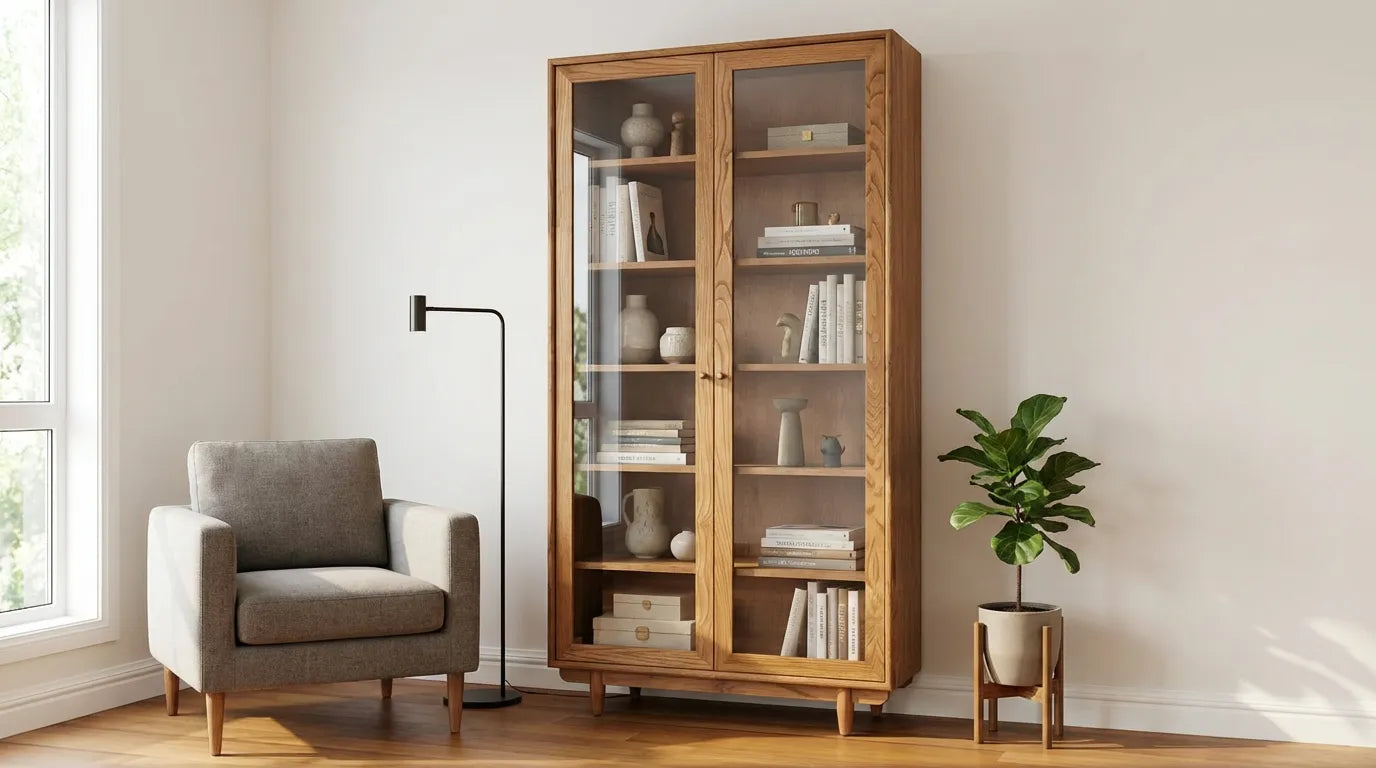 Mualla Solid Wood Cocoa Buffet