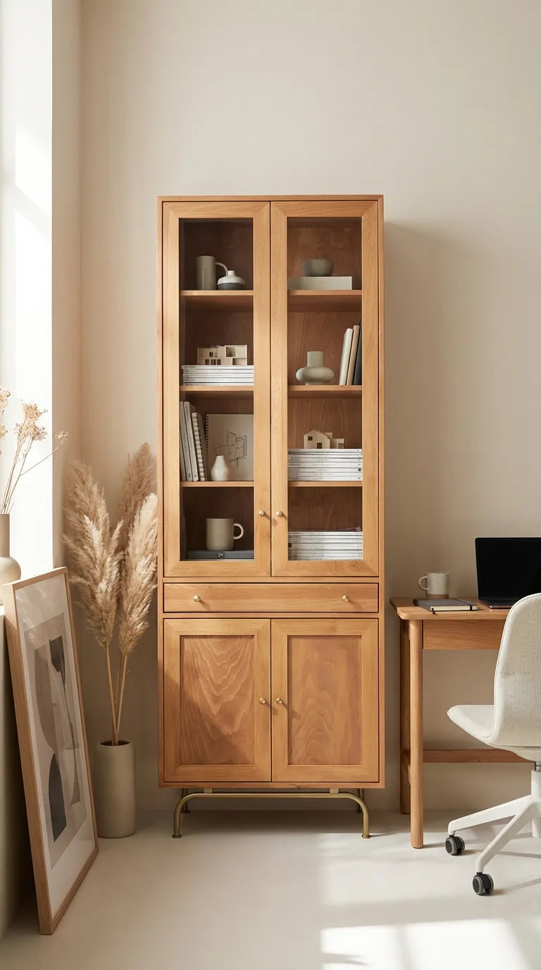 Mualla Solid Wood Cocoa Buffet