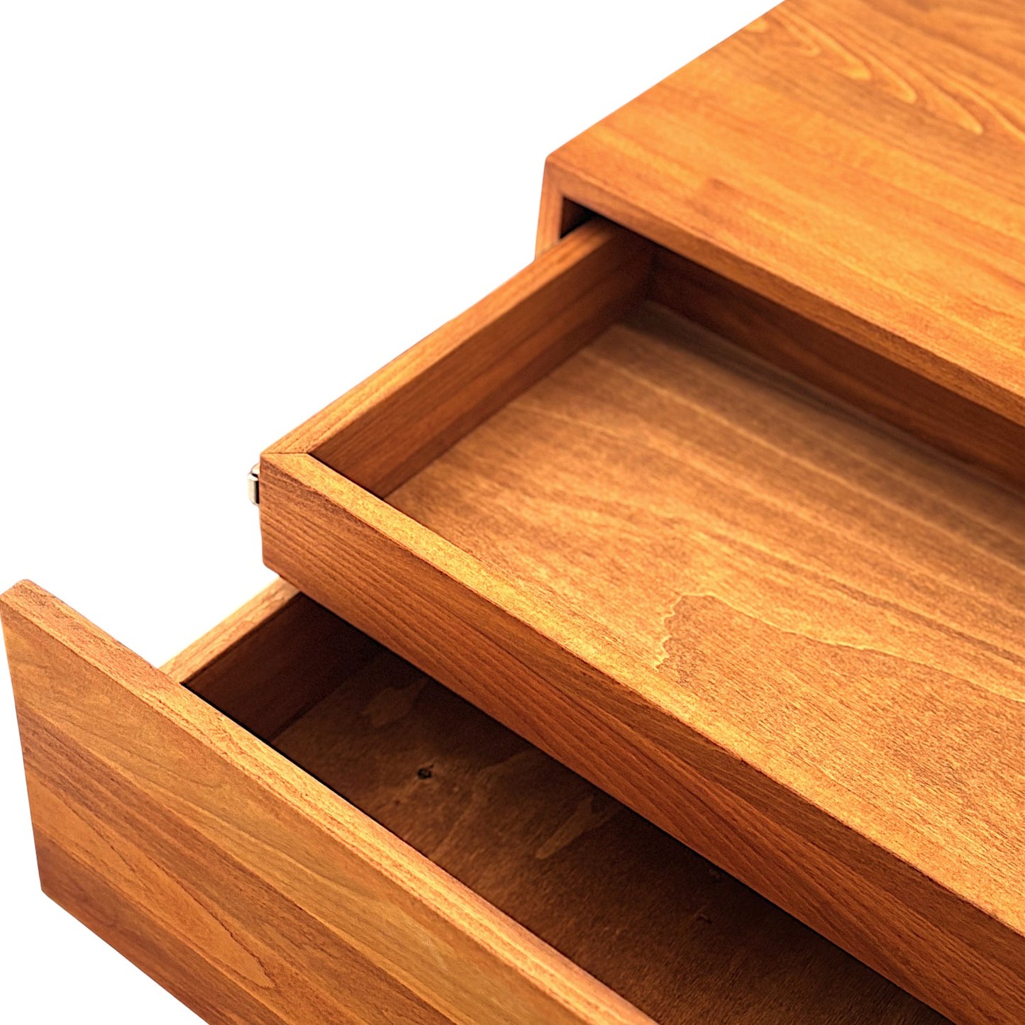 Mahal Solid Wood Cinnamon Brown Chest of Drawers