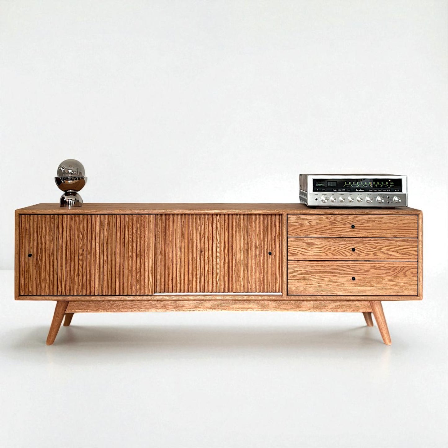 Mazhar Masif Ahşap V1 Bourbon Tv Ünitesi