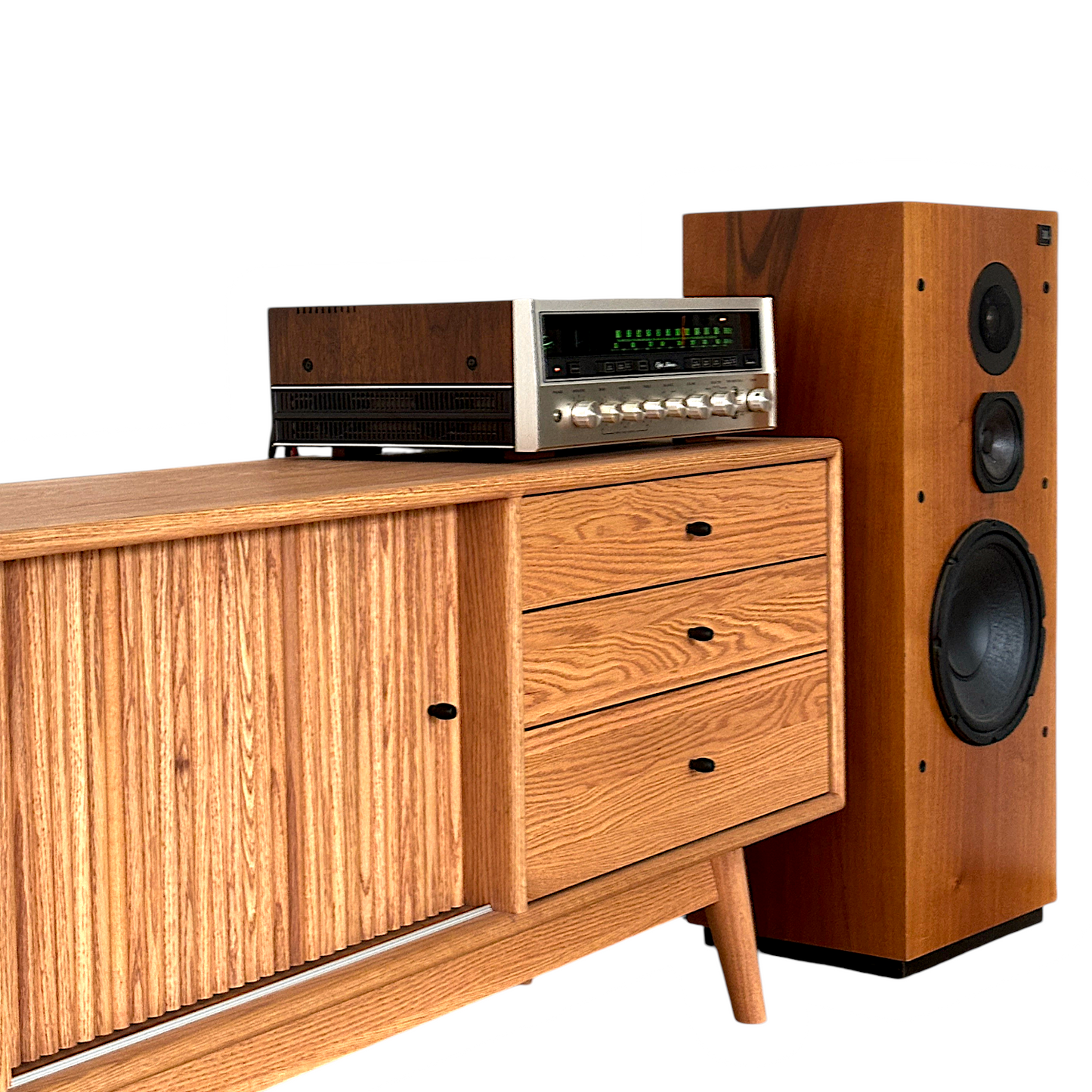 Mazhar Masif Ahşap V1 Bourbon Tv Ünitesi