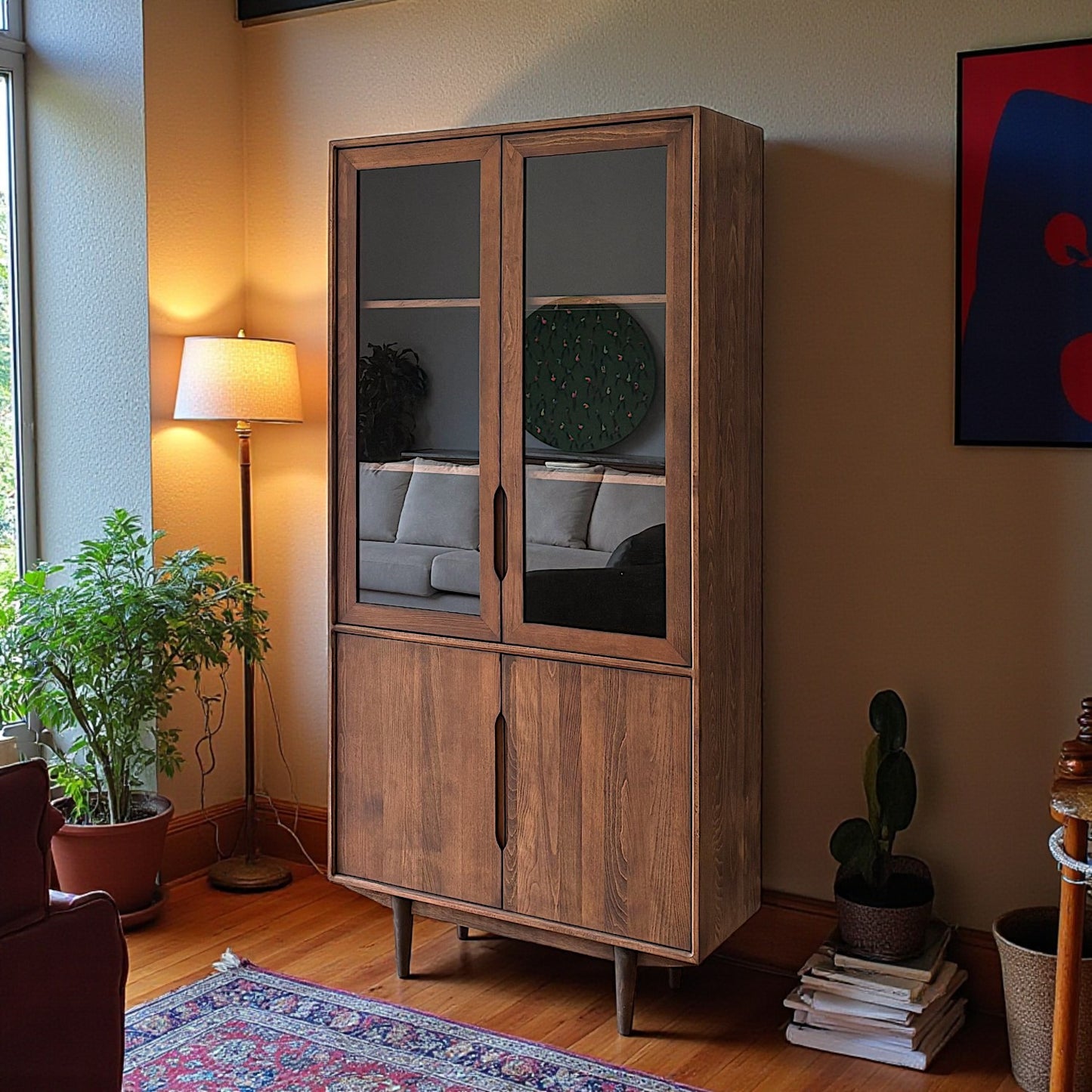 Mualla Solid Wood Cocoa Buffet