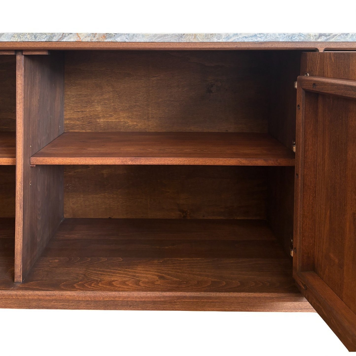 Müjgan Solid Wood Cocoa Console