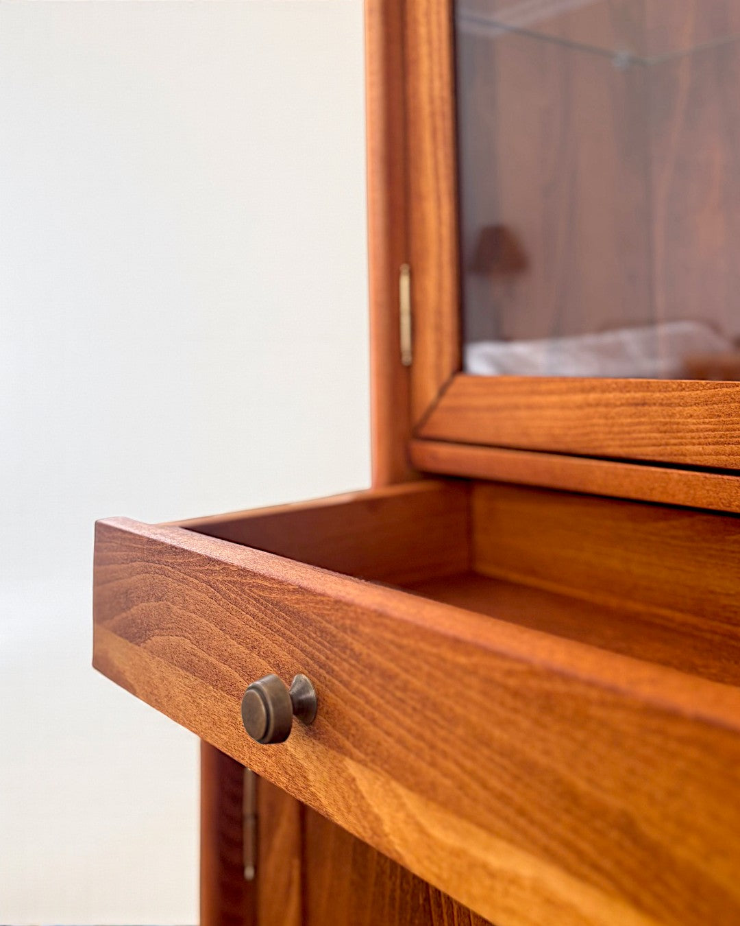 Exclusive Solid Wood Cinnamon Brown Buffet