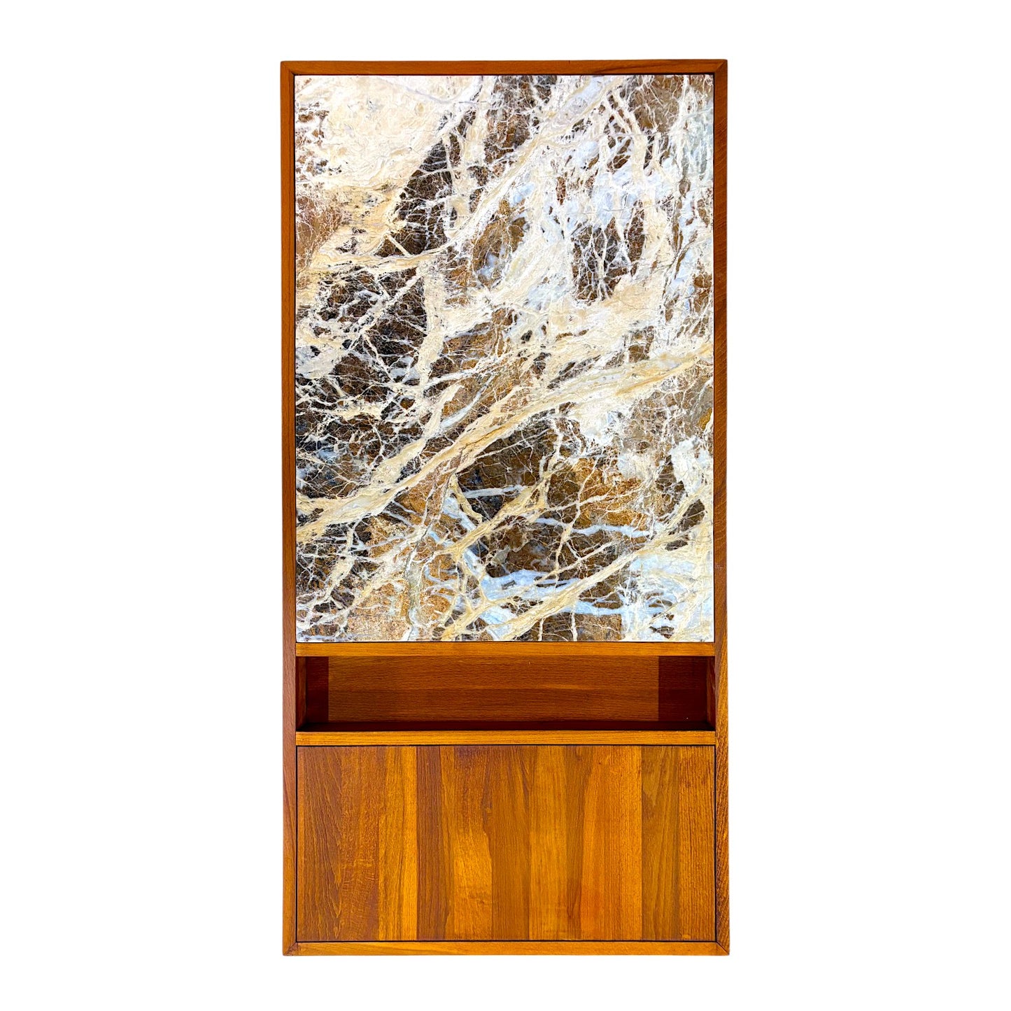 Şazimet Masif Ahşap Cinnamon Brown Orta Sehpa - Bluejean Mermerli