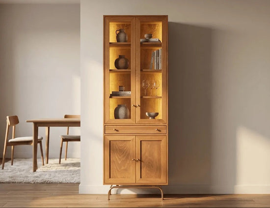 Mualla Solid Wood Cocoa Buffet