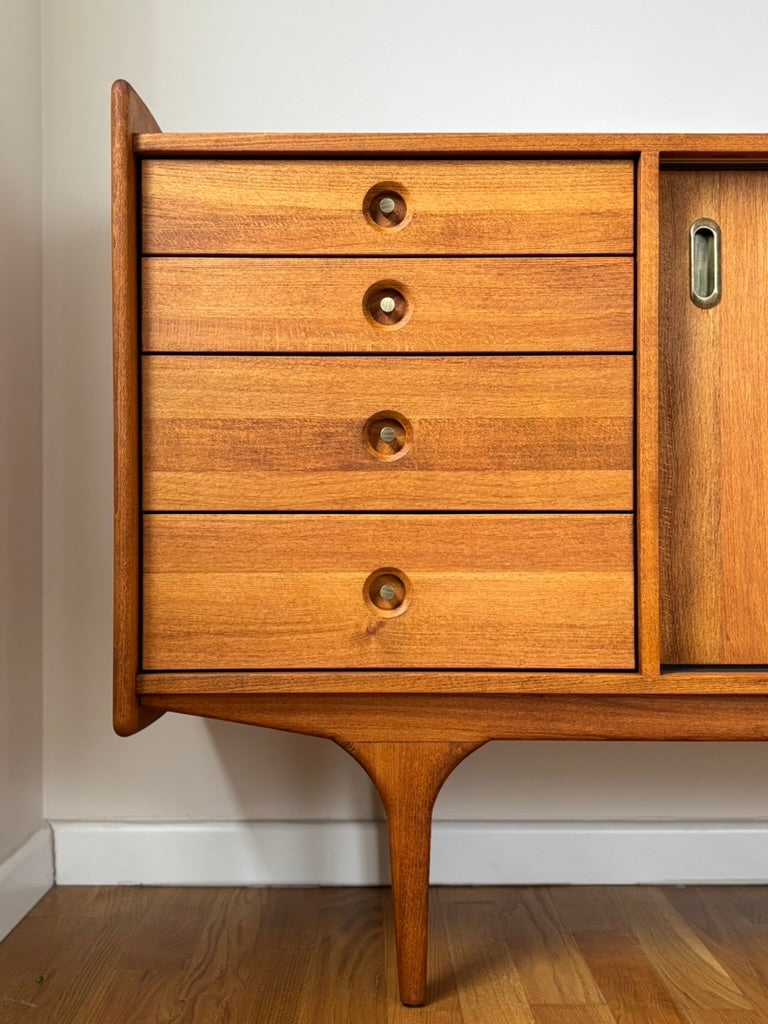 Mazi V2 Masif Ahşap Cinnamon Brown Konsol