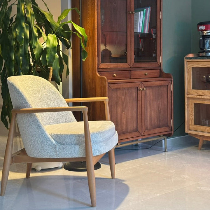 Palas Masif Ahşap Berjer