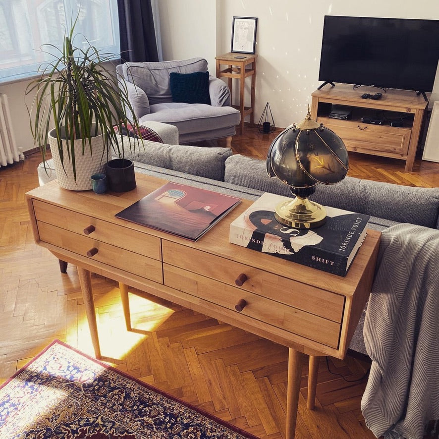 Apalak Masif Ahşap Pure Dresuar