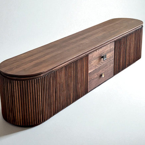 Münhani Masif Ahşap Cocoa TV Ünitesi