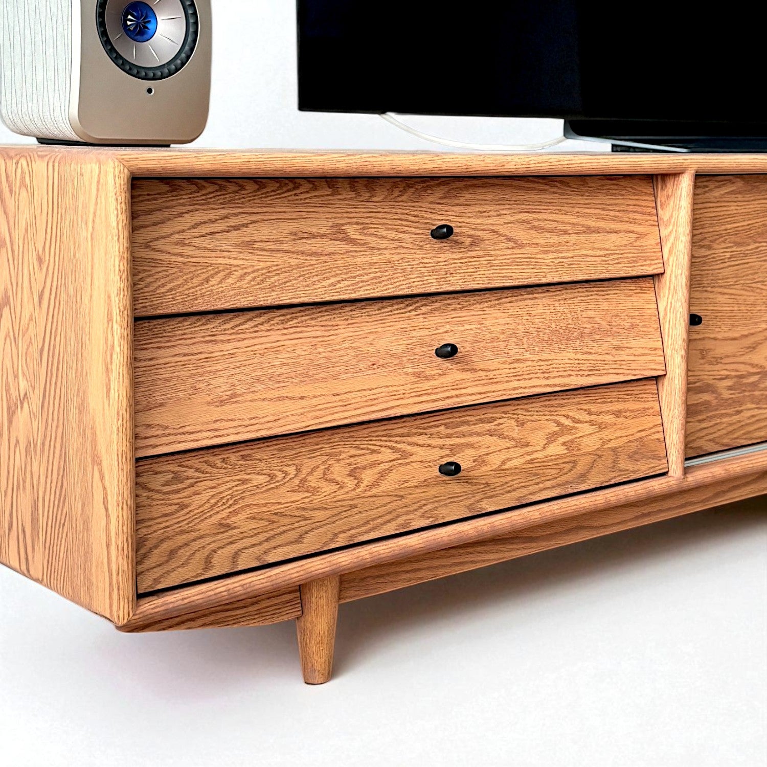 Mahir Masif Ahşap Bourbon Tv Ünitesi