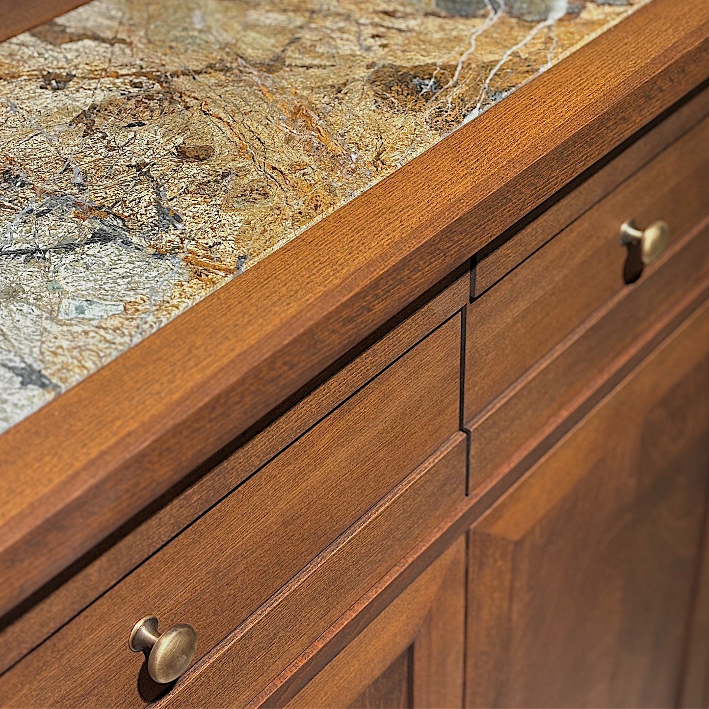 Armoni Masif Ahşap Cocoa Konsol