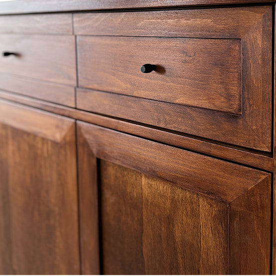 Armoni Masif Ahşap Ceviz Su Bazlı Konsol