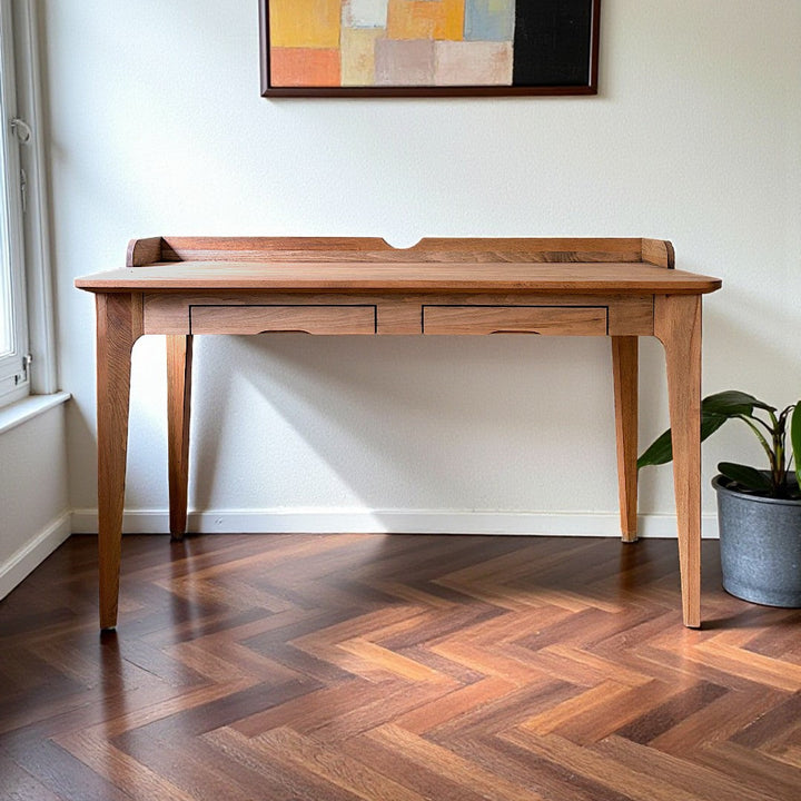 Azize Masif Ahşap Çalışma Masası