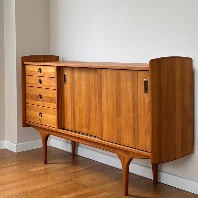 Mazi V2 Masif Ahşap Cinnamon Brown Konsol