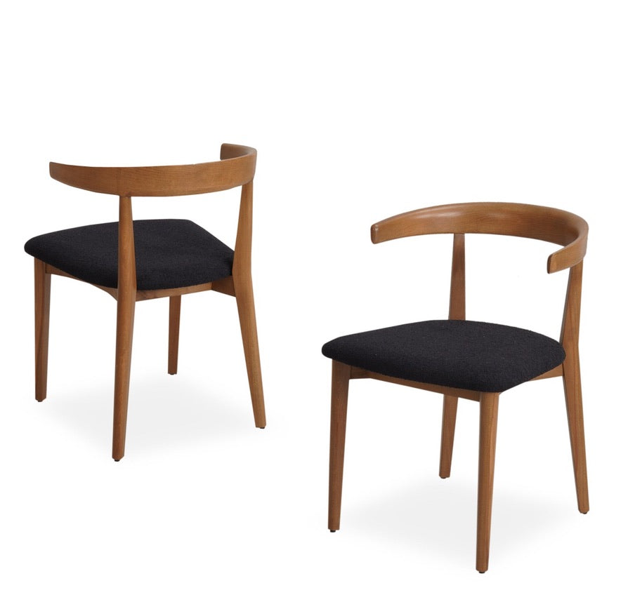 Corallah Ahşap Yemek Masası Sandalyesi