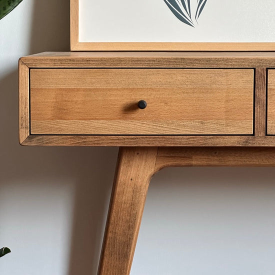 Yekpare Masif Ahşap Castle Brown Dresuar