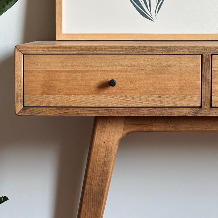 Yekpare Masif Ahşap Castle Brown Dresuar