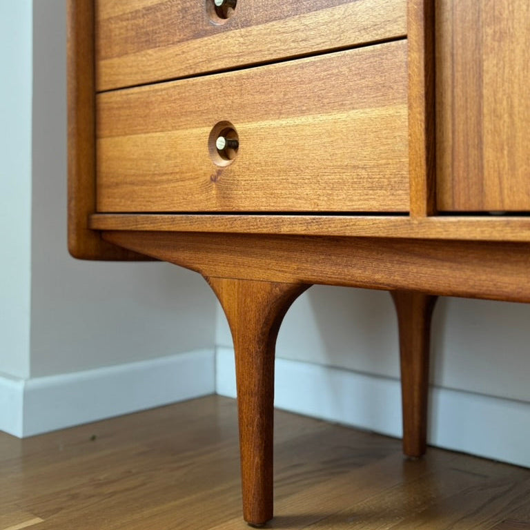 Mazi V2 Masif Ahşap Cinnamon Brown Konsol