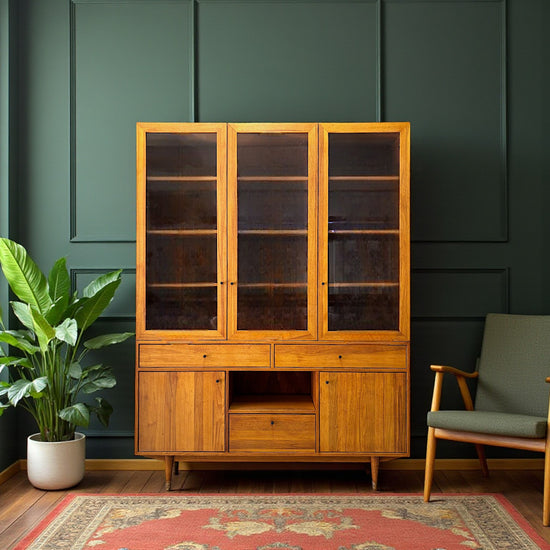 Ferahfeza Masif Ahşap Cinnamon Brown Büfe