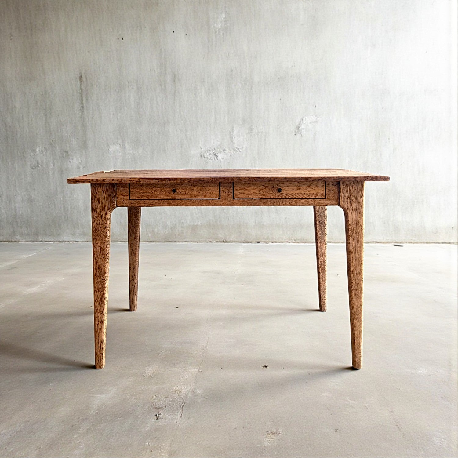 Gülendam V1 Masif Ahşap Castle Brown Çalışma Masası