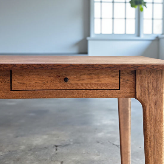 Gülendam V1 Masif Ahşap Castle Brown Çalışma Masası