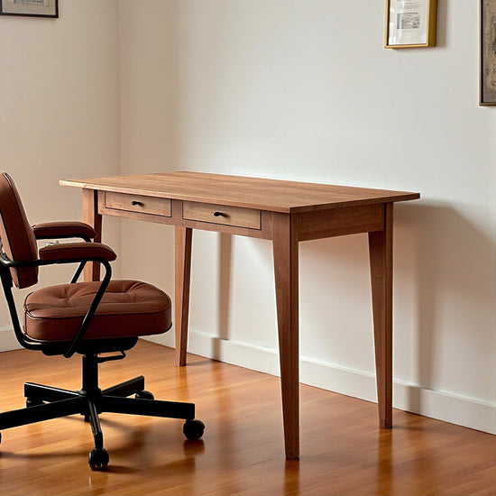 Gülendam V1 Masif Ahşap Bourbon Çalışma Masası