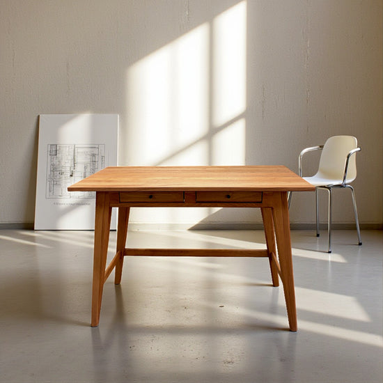 Gülendam V2 Masif Ahşap Bourbon Çalışma Masası