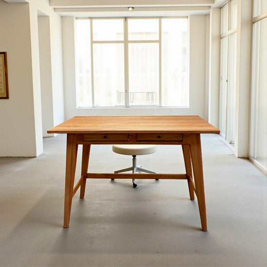 Gülendam V2 Masif Ahşap Bourbon Çalışma Masası