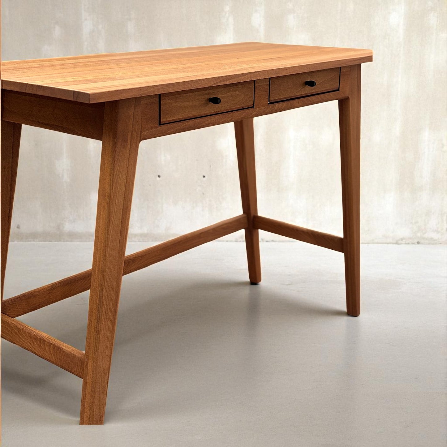 Gülendam V2 Masif Ahşap Bourbon Çalışma Masası