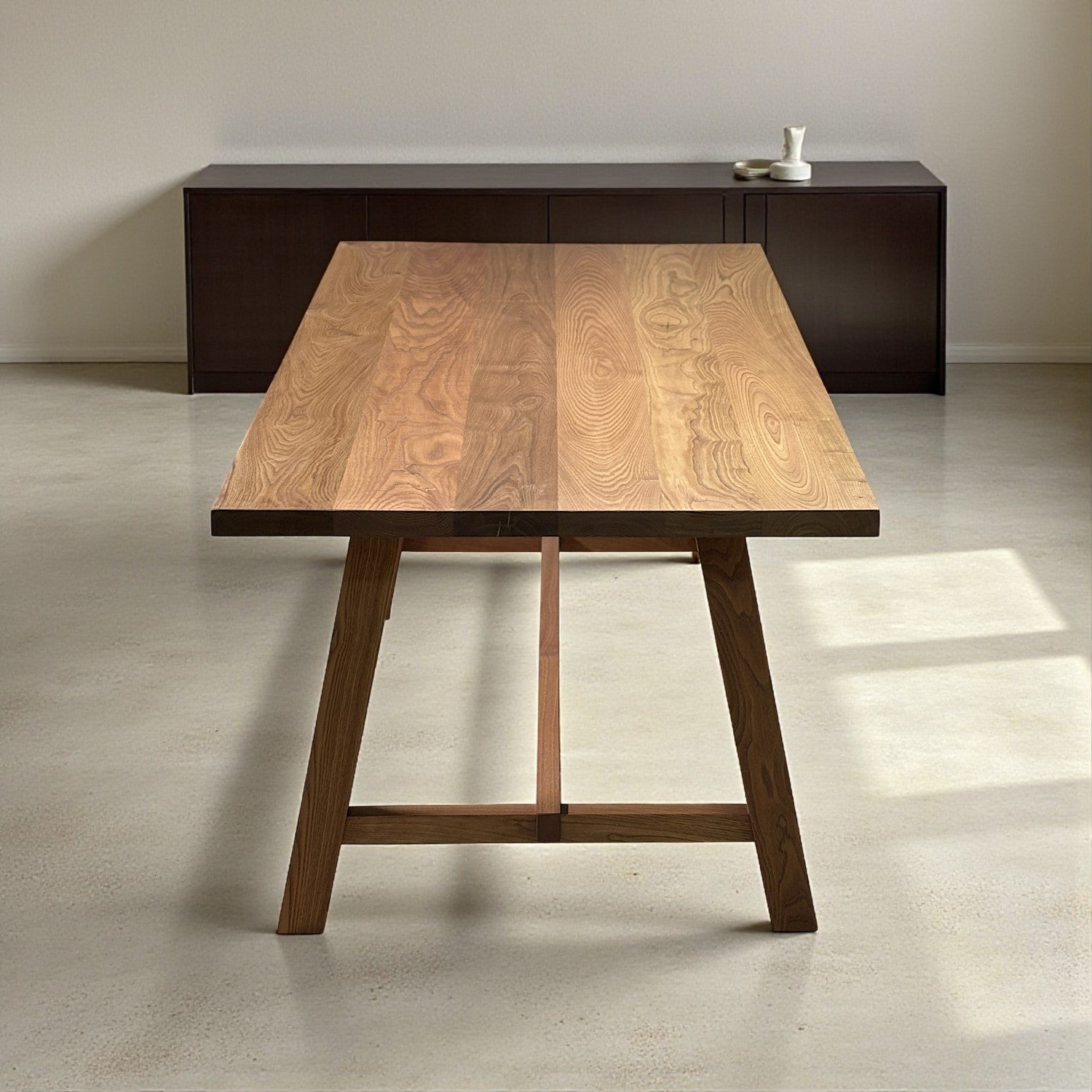 Haydar Masif Ahşap Bourbon Yemek Masası