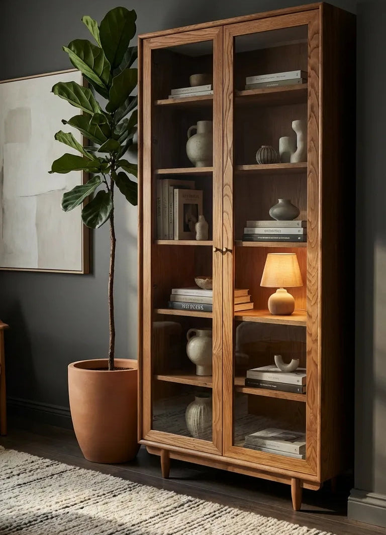 Mualla Solid Wood Cocoa Buffet