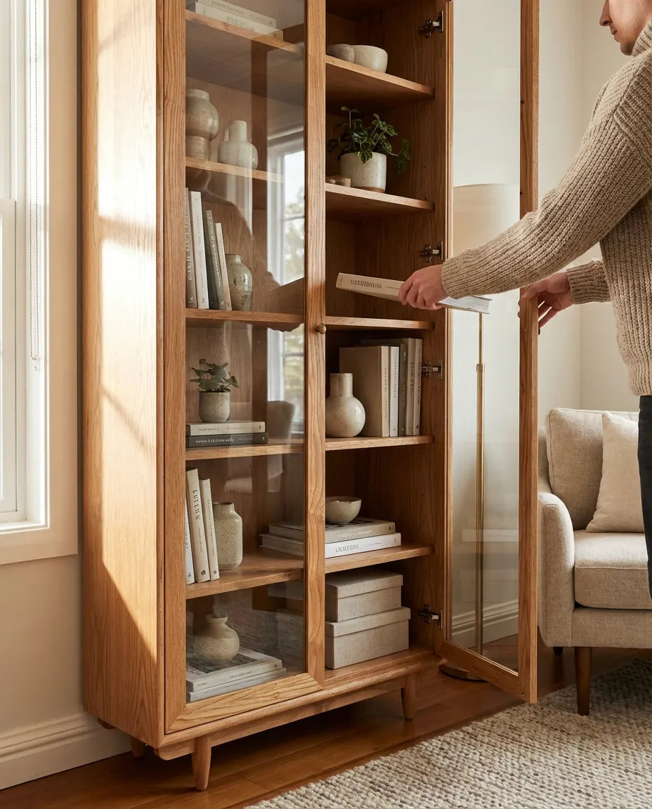 Mualla Solid Wood Cocoa Buffet