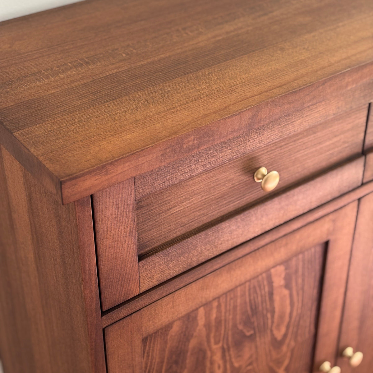 Armoni Solid Wood Cocoa Console