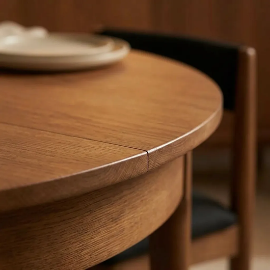 Midra Solid Wood Arabica Dining Table