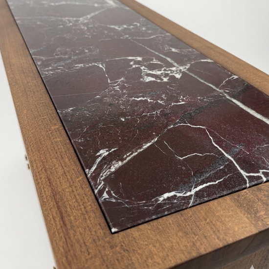 Armoni Solid Wood Cocoa Console