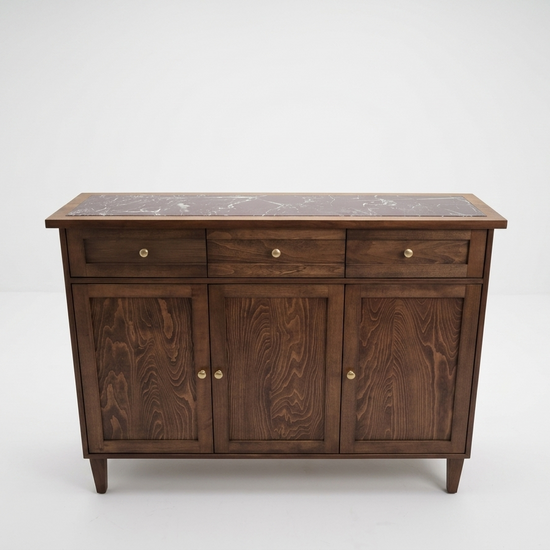 Armoni Solid Wood Cocoa Console