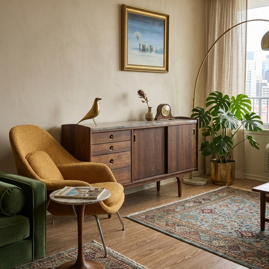 Mazi V2 Solid Wood Arabica Console