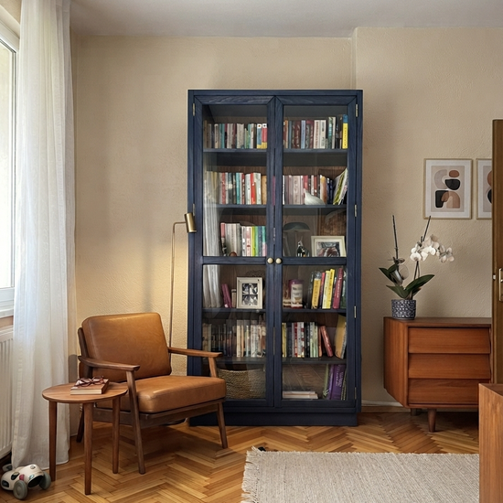 Zarife Solid Wood Arabica Bookcase