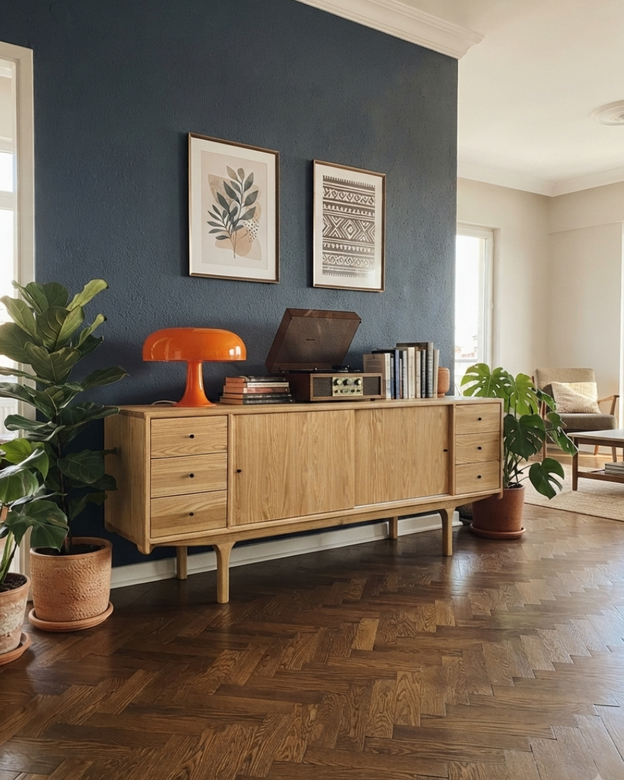 Mazi V1 Solid Wood Pure Console