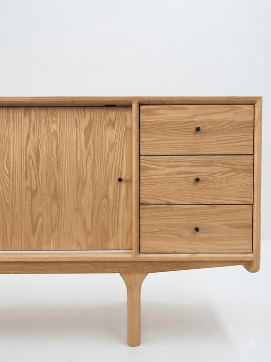 Mazi V1 Solid Wood Pure Console