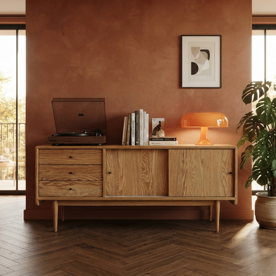 Mazi Solid Wood Pure TV Unit