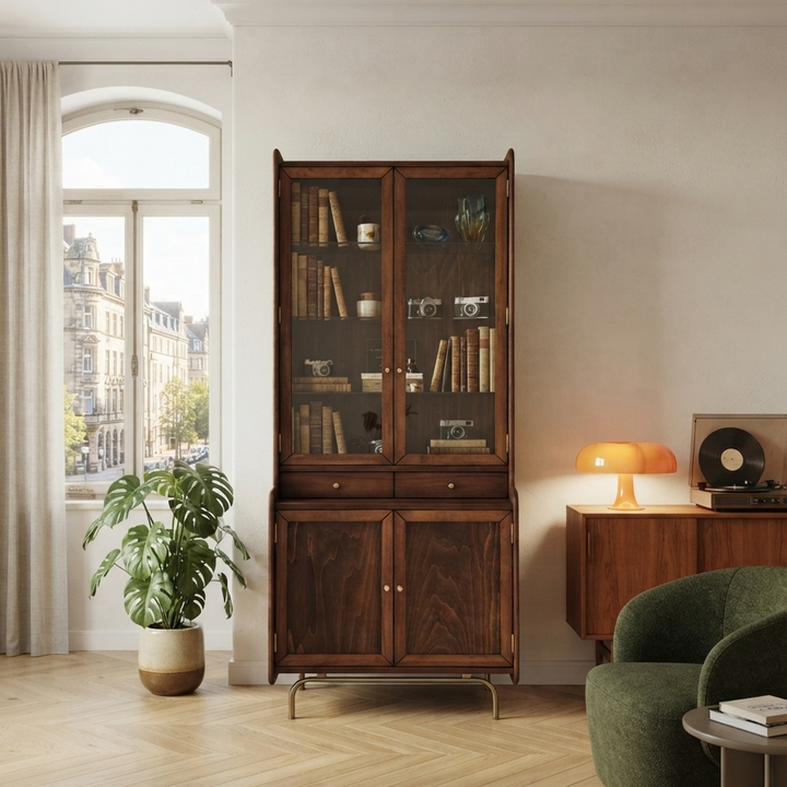 Exclusive Solid Wood Cocoa Buffet