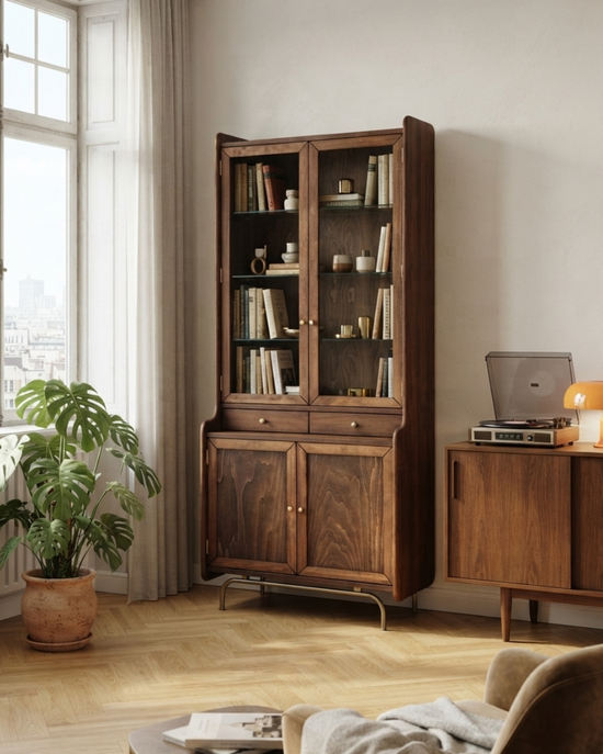 Exclusive Solid Wood Cocoa Buffet