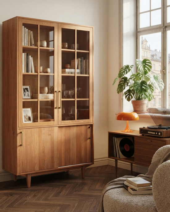 Muaşaka Solid Wood Bourbon Buffet