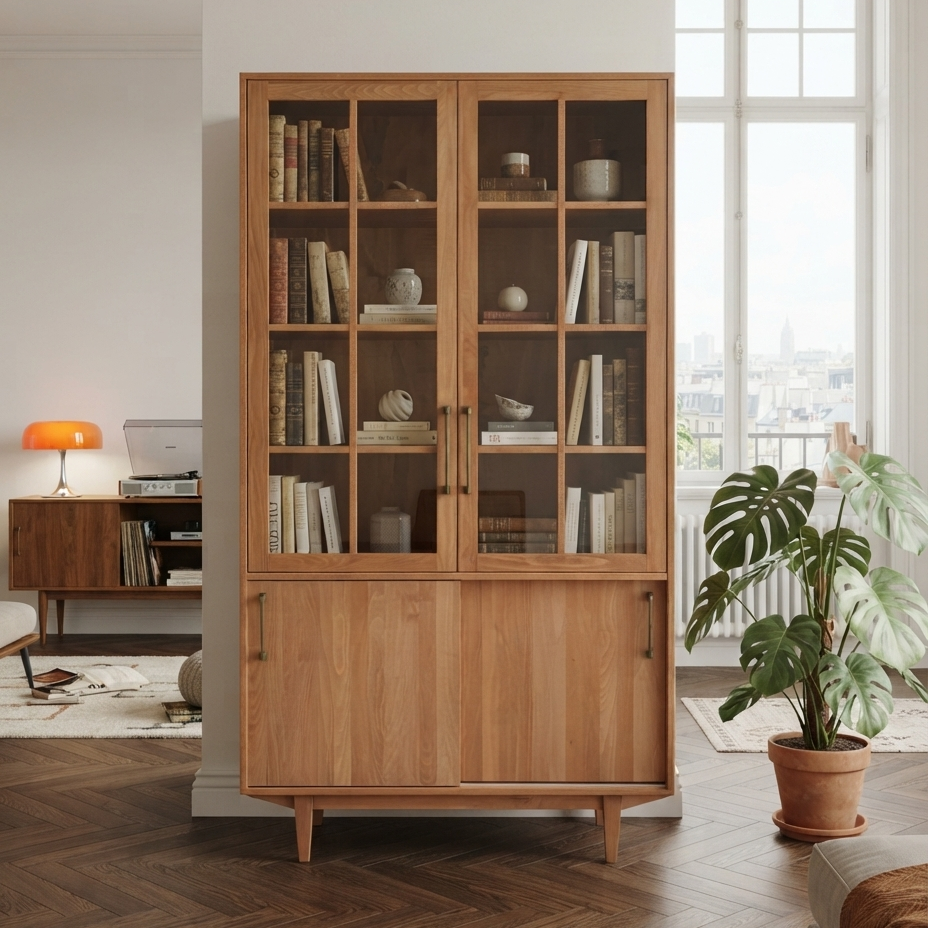 Muaşaka Solid Wood Bourbon Buffet