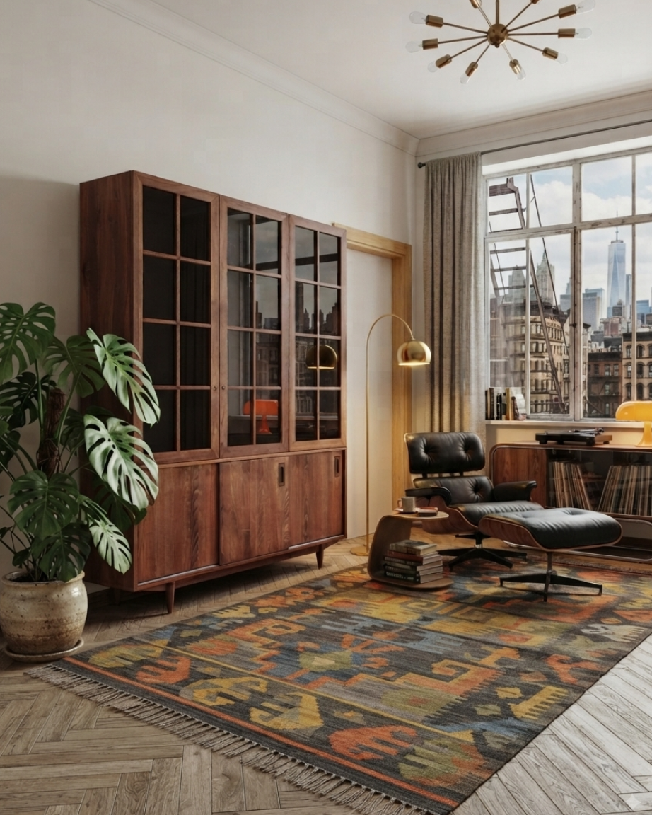 Muaşaka Solid Wood Arabica 3-Piece Buffet